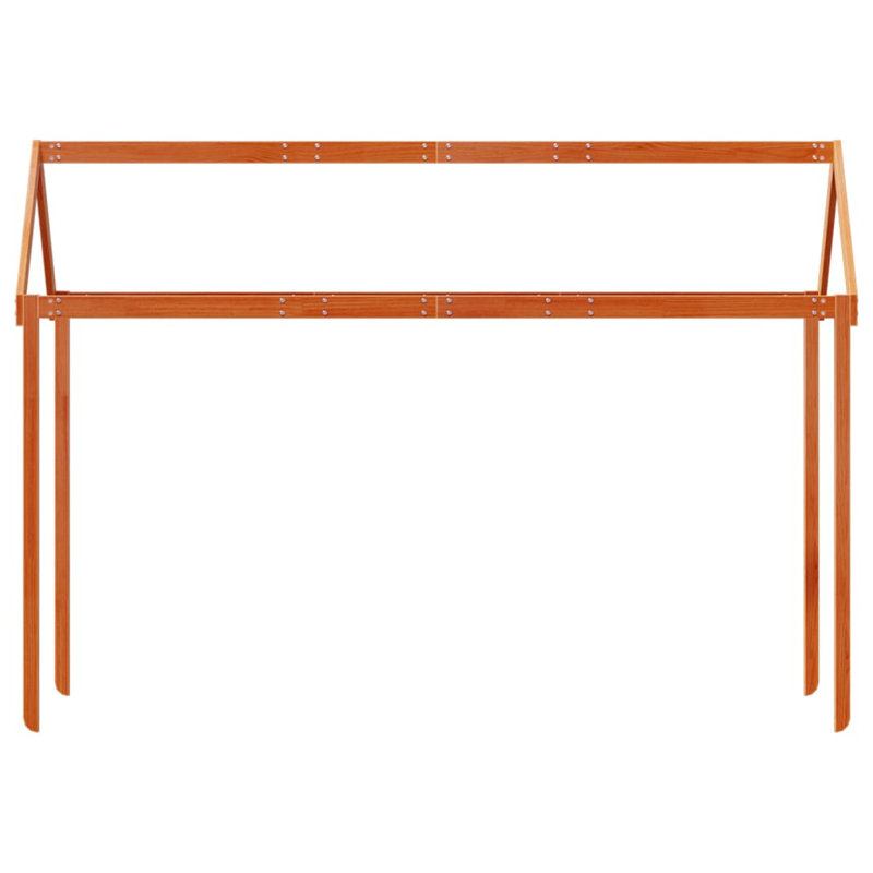 Layden Bunk Bed Accessories, 159cm H x 207cm L x 95.5cm W, Wax Brown