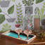 Plateau de table en bois repose-pieds/café mosaic Colston