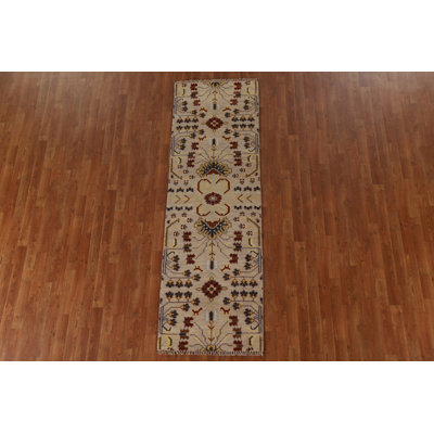 Tapis de couloir géométrique Heriz Serapi
