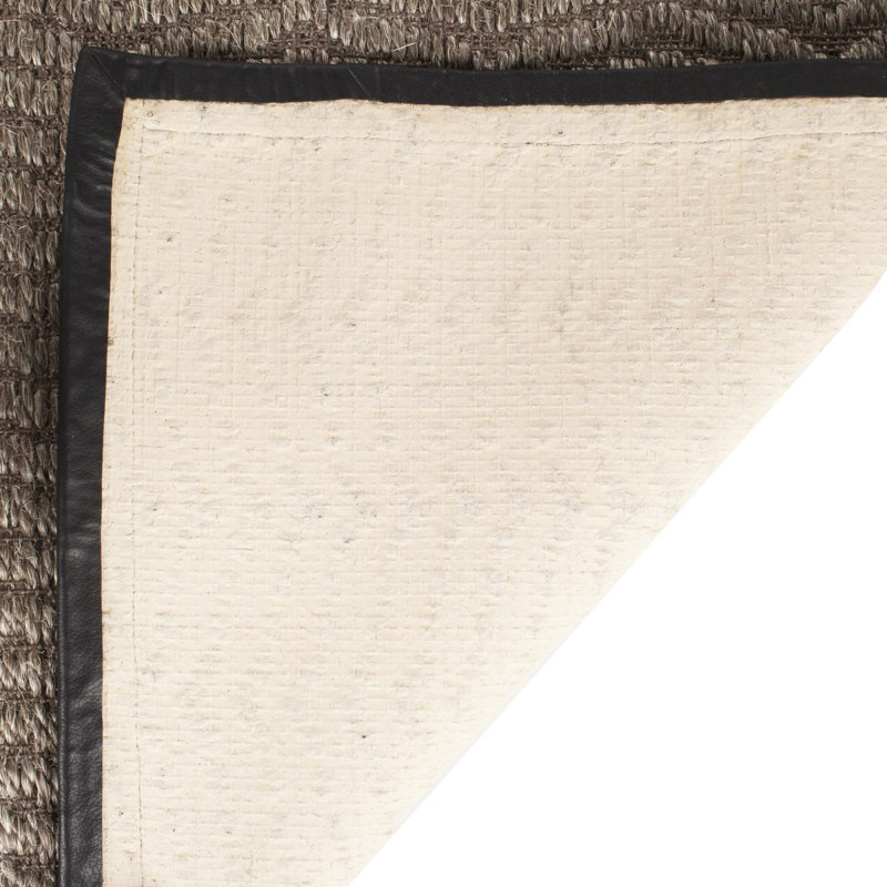 Ralph Lauren Chevron Sisal Solid Color Rug, Rectangle 4' x 6'