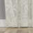 Nadia Textured Botanical Semi-Sheer Grommet Curtain Panel-2095652980-2095652981