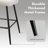 360°Swivel Barstool Counter Height Barstools with Back-1255402864