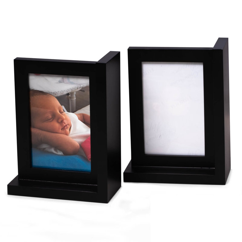 Wood Bookends, Black