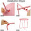 Tables d'appoint rondes en métal-1339165537
