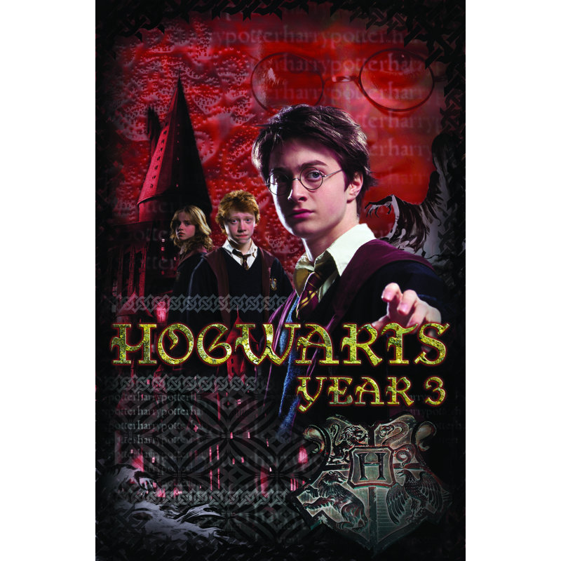 « 3 ans », impression sur papier 3 ans harry potter