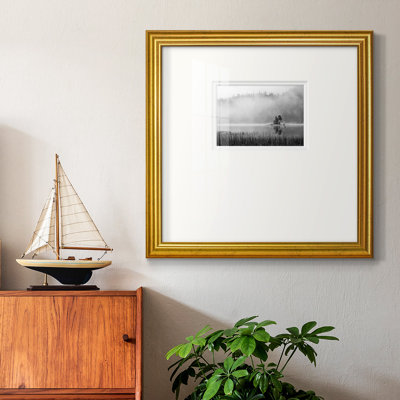 «Westvale Island Fogpremium», reproduction encadrée