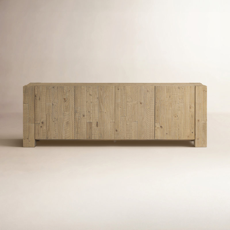 Finnian Sideboard-Light Blonde Pine, Light Blonde Pine