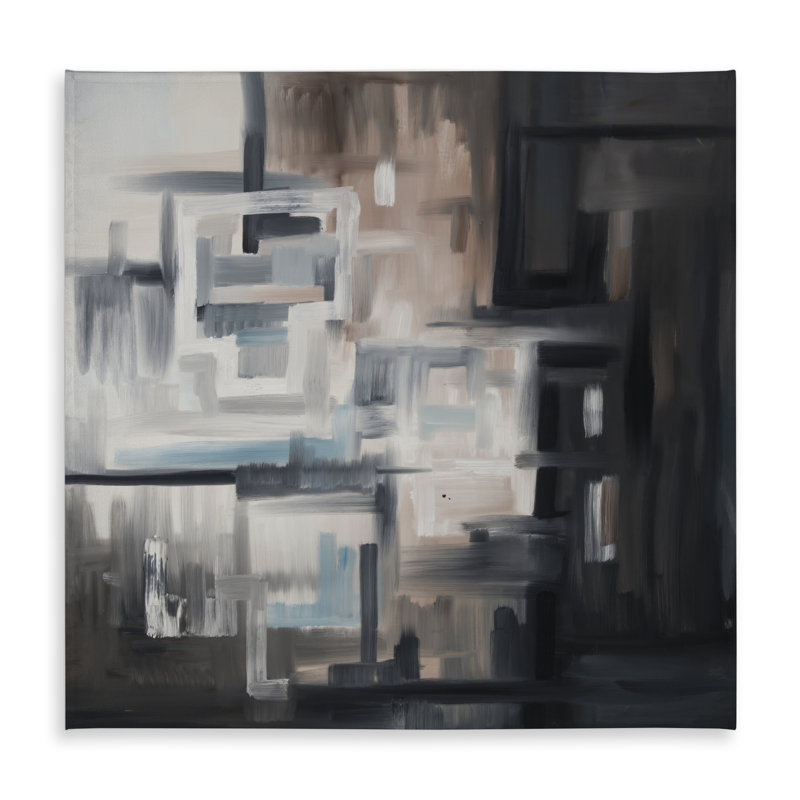 Nought Shapes Abstract Tablecloth | Indoor Outdoor Home Decor