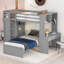 Lit mezzanine avec tablettes, bureau et garde-robe Sdalone-1729229390-1729229388