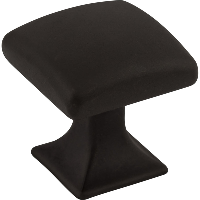 Contour 1 1/8" Length Square Knob, Sable