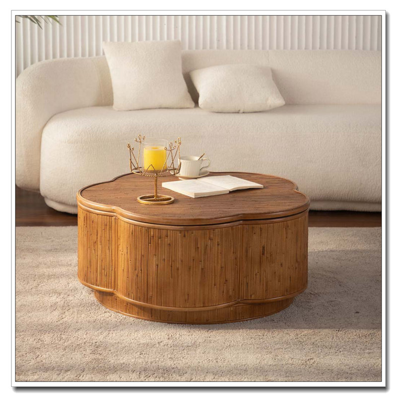 Table basse avec rangement amovible
