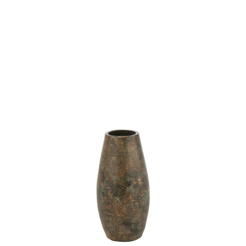 Adwitiya Terracotta Table Vase 1, 39cm H x 18cm W x 18cm D