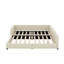 Lit plateforme tapissier grand et simple TG-1204999172