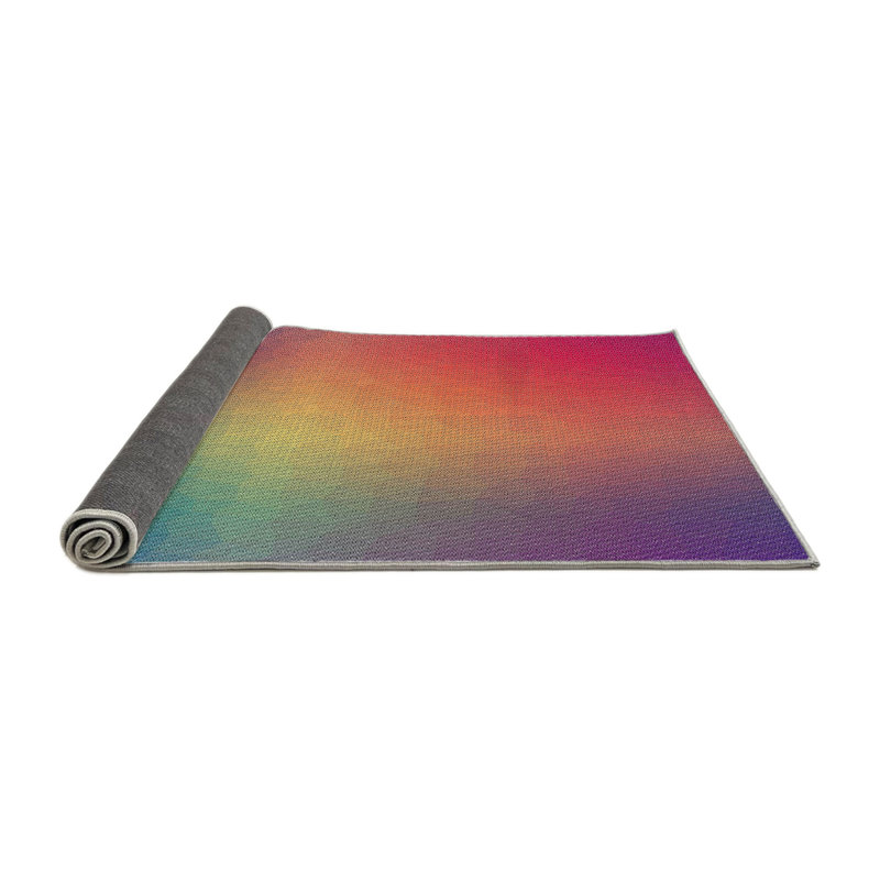 Ombre Indoor Rug, Round 8'
