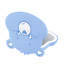 Miroir de voyage compact avec sac à main avec miroir grossissant 3X Care Bears Grumpy Bear Beary
