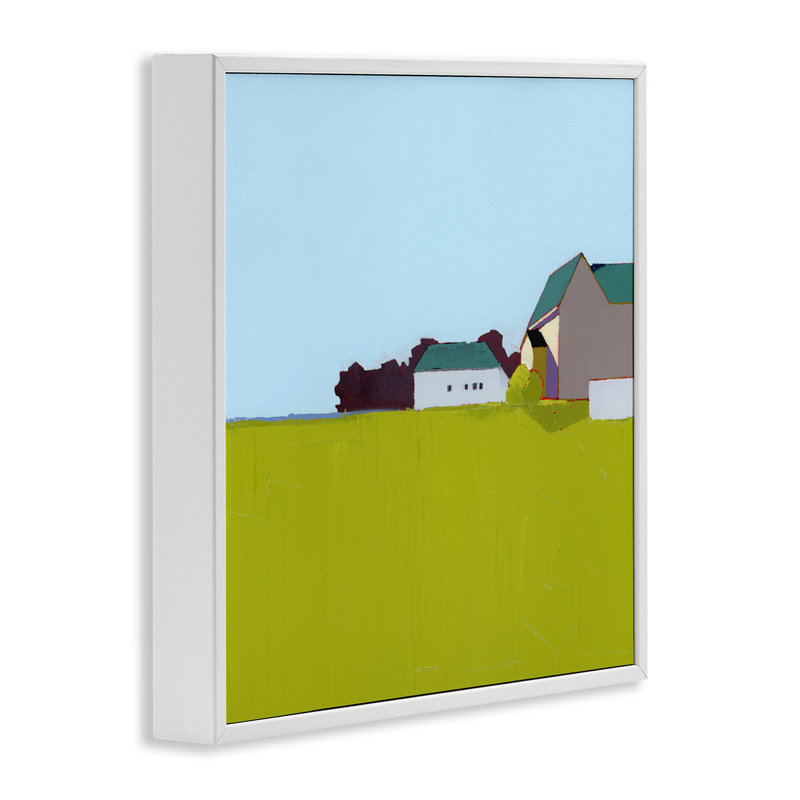 Giclée encadrée par Spring Spring Farm Land, design par Ruth LaGue, H 12 po x l 12 po