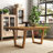 Solid Wood Dining Table Set Farmhouse Extendable Dining Table And Upholstered Chair For Dining Room/Kitchen-110843351-110843352-110843348