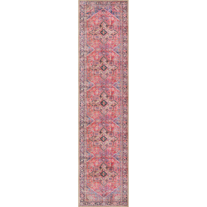 Oppie Moroccan Indoor Rug, Runner 2' x 8'