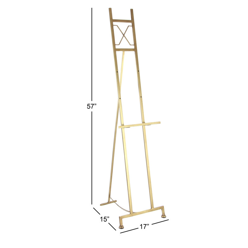 Chevalet de présentation ajustable Chifor, Blanc, H 57,20 po x l 18,50 po x P 15,50 po