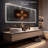Dibbrun Frameless Lighted Bathroom Mirror-902978308-890741781