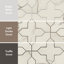 Istanbul Squire Shield With Cross 6 In. X 8-3/8 In. Porcelain Floor And Wall Tile Kit-1633919432