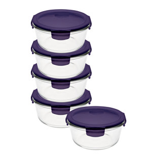 Locknlock Eco Ovenglass Food Storage Container (Set of 5)
