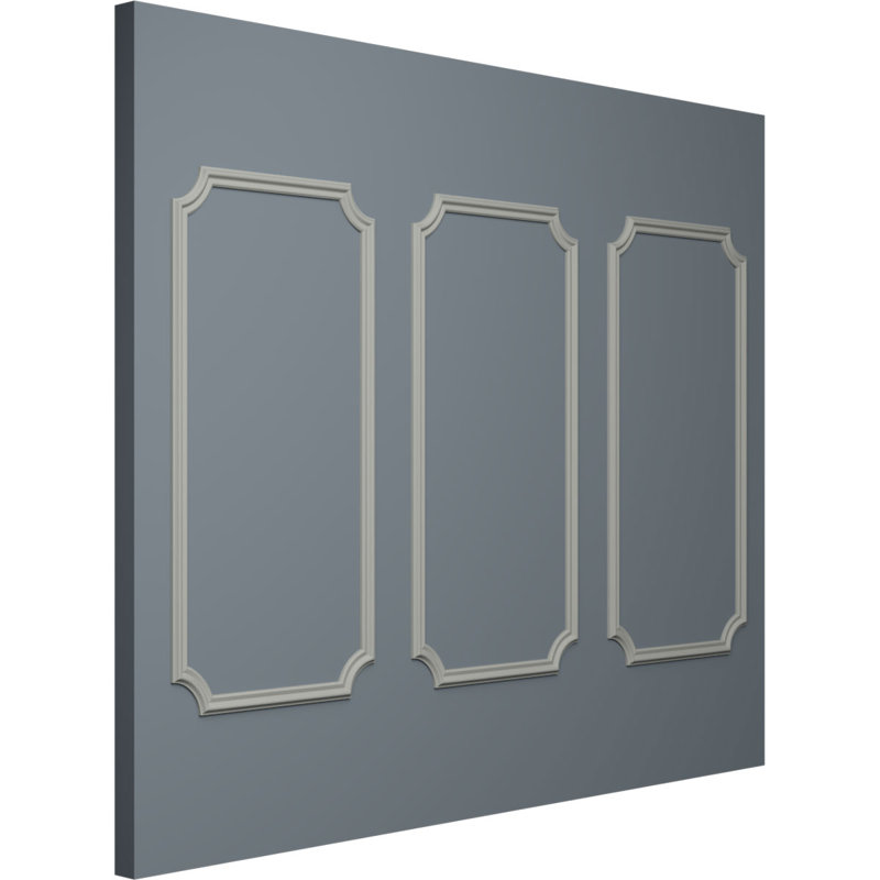 Seville Panel Moulding Kit, 24"W x 48"H, Triple