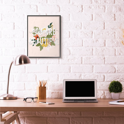 « you is belle rose rose inspiration word » par gigi louise-impression