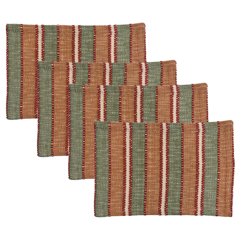 Ensemble de 4 napperons caramel Park Designs