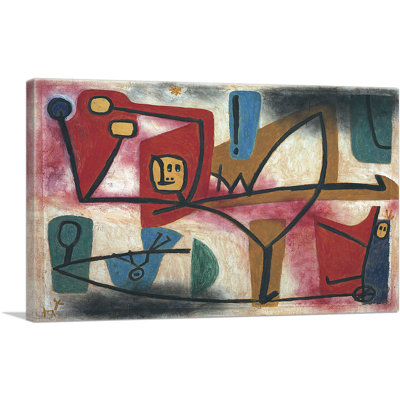 «Arrogance 1939» par Paul Klee - reproduction d'art sur toile tendue