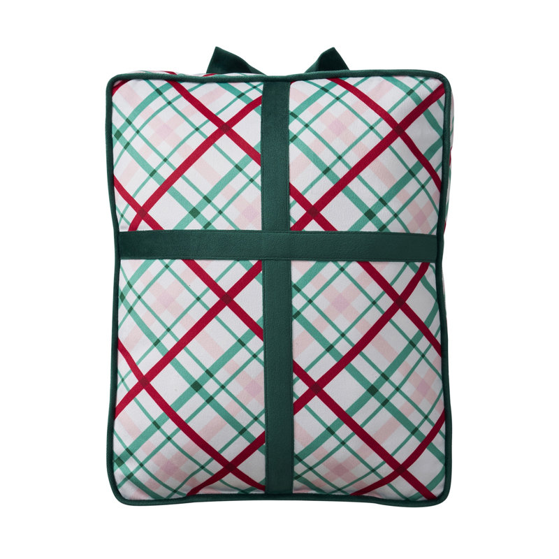 Hallmark 12.5" X 16" Gift Shaped Holiday Decorative Pillow
