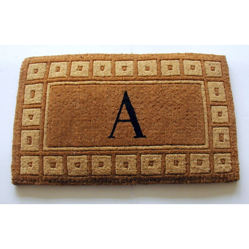 Tapis de porte Lynette, Rectangle 1 pi 6 po x 2 pi 6 po, M