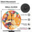 Horloge murale Fox
