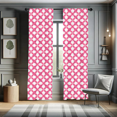Semi-Sheer Rod Pocket Curtain Panels