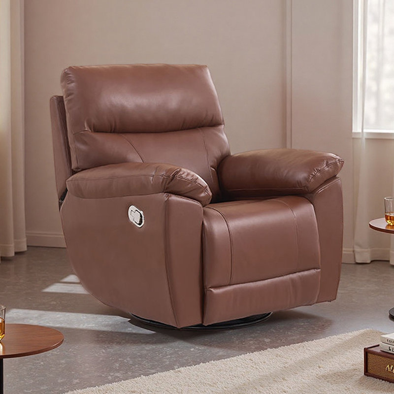 Fauteuil inclinable multifonctionnel de salon, Café foncé