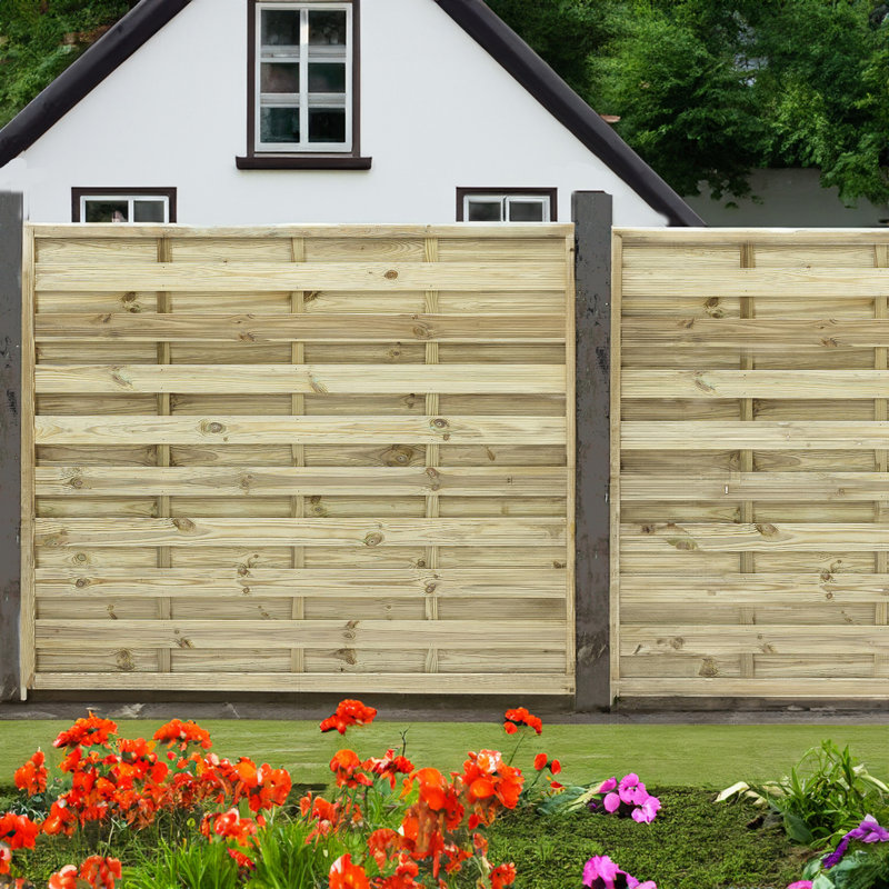 Grange Elite Esprit 1.5 m Square Fence Panel, 150H x 180W x 4D cm
