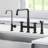 KRAUS Urbix Industrial Bridge Kitchen Faucet and Water Filter Faucet Combo-50465765