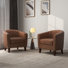 Edvardas Ticon 73.9 Cm Wide Tufted Barrel Chair