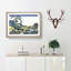 Mishima Pass by Katsushika Hokusai - Picture Frame Painting Print-55610477-55610478