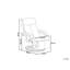 Adan 67cm Wide Glider Ergonomic Recliner-38794920