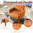 Faux Leather Armchair-1332716569