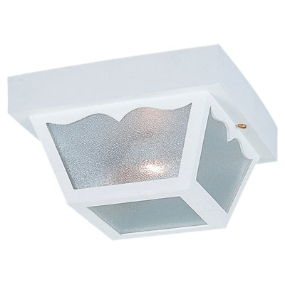 Two Light Outdoor Ceiling Flush Mount from Generation Lighting 