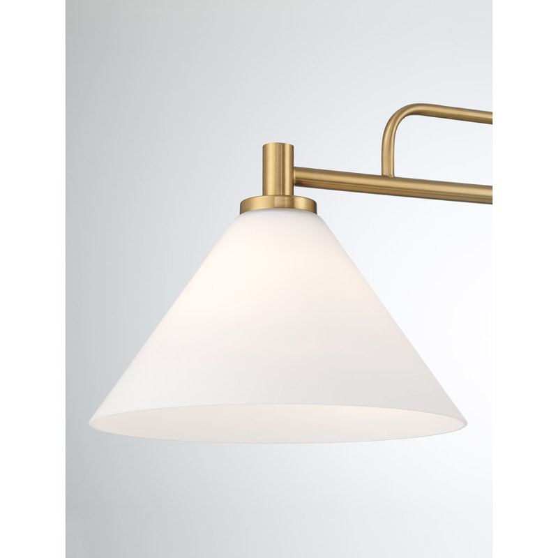 Lustre 2 lumières Oonagh, Laiton naturel