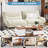 FUTON Sofa with Adjustable Sides and Back-654374399