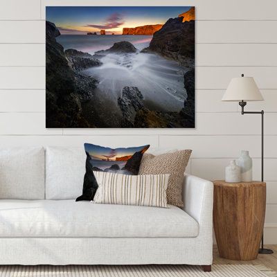 «Panorama Rocky Arch on Desert Island II», photographie sur toile
