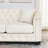 Beige Velvet 3 , And With Backrests Nailhead Trim For Home Use 77-Inch A Warm Atmosphere  Beige-216638696-216638694-216638697