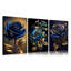 3 Piece Wrapped Canvas Print
