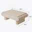 Table basse à plateau relevable, bureau moderne en bois avec rangement caché-1894462108