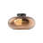 Trinity Glass LED Semi Flush Mount-77452336