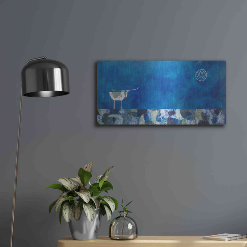 «Goodnight Trail» par Casey Craig «Luxe Metal Art» par Casey Craig, H 12 po x l 24 po